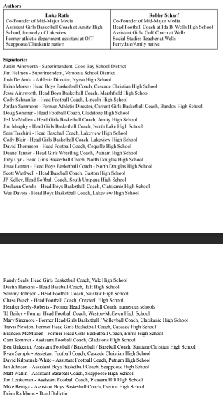 Group of coaches, admins send proposal to OSAA as classification and districting talk begins